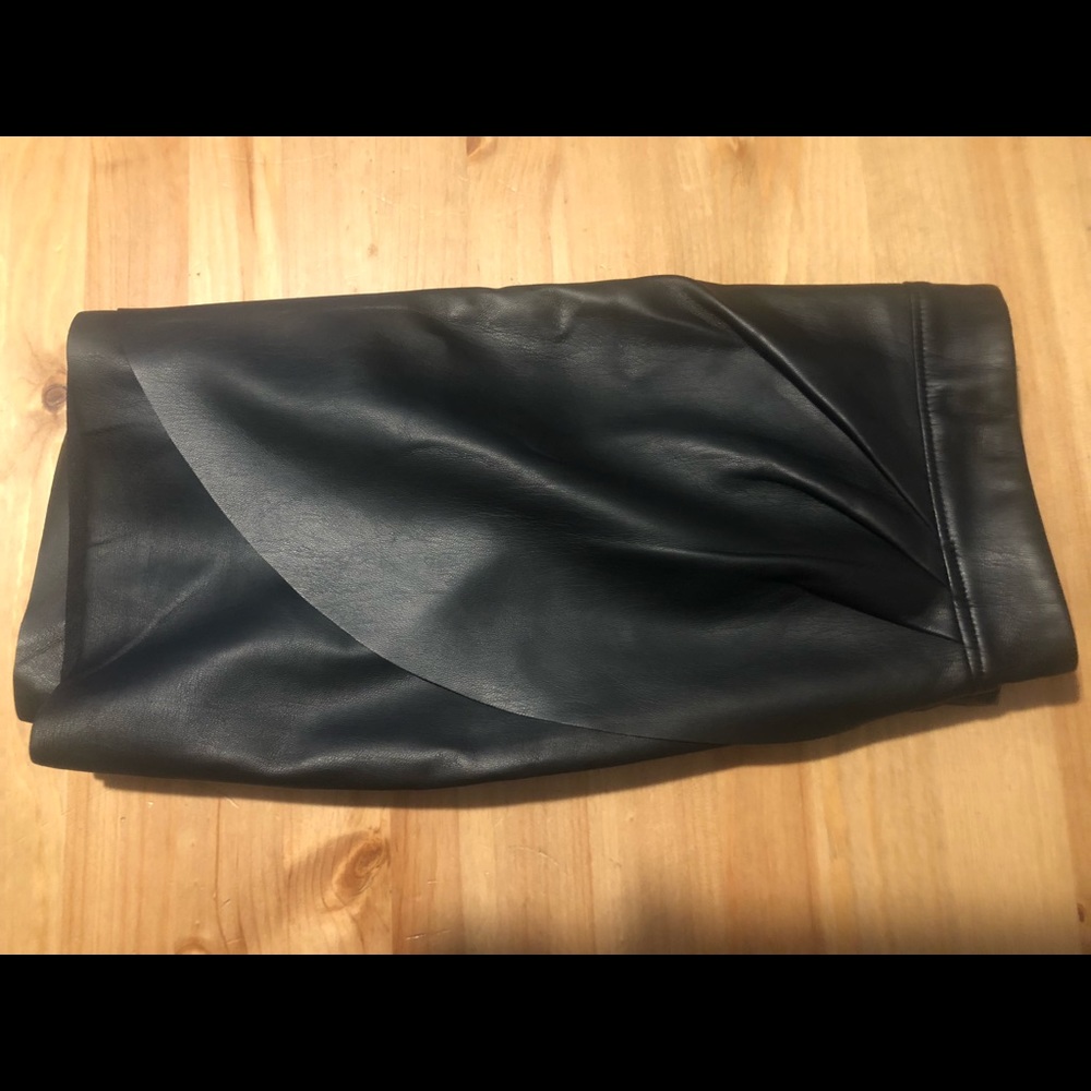 Express faux Leather Mini Skirt 🔥
